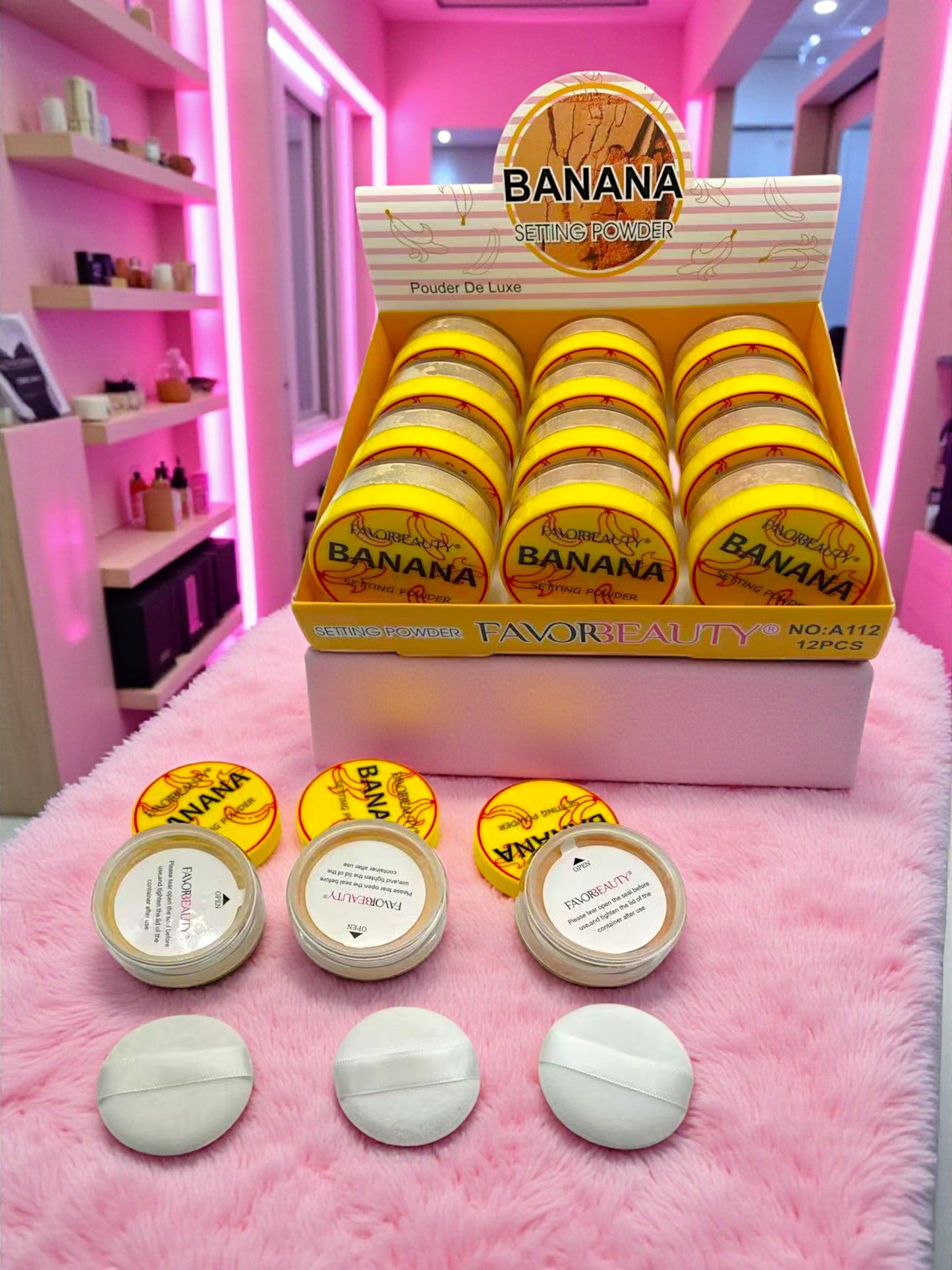 POLVO BANANA CHICO 12 PZ A112.
