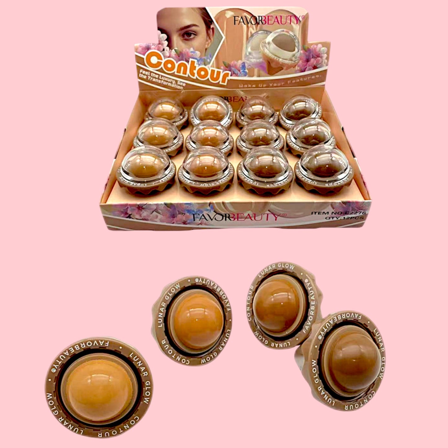 CORRECTOR BOLITA 4 TONOS DIFERENTES 12PZS C2276