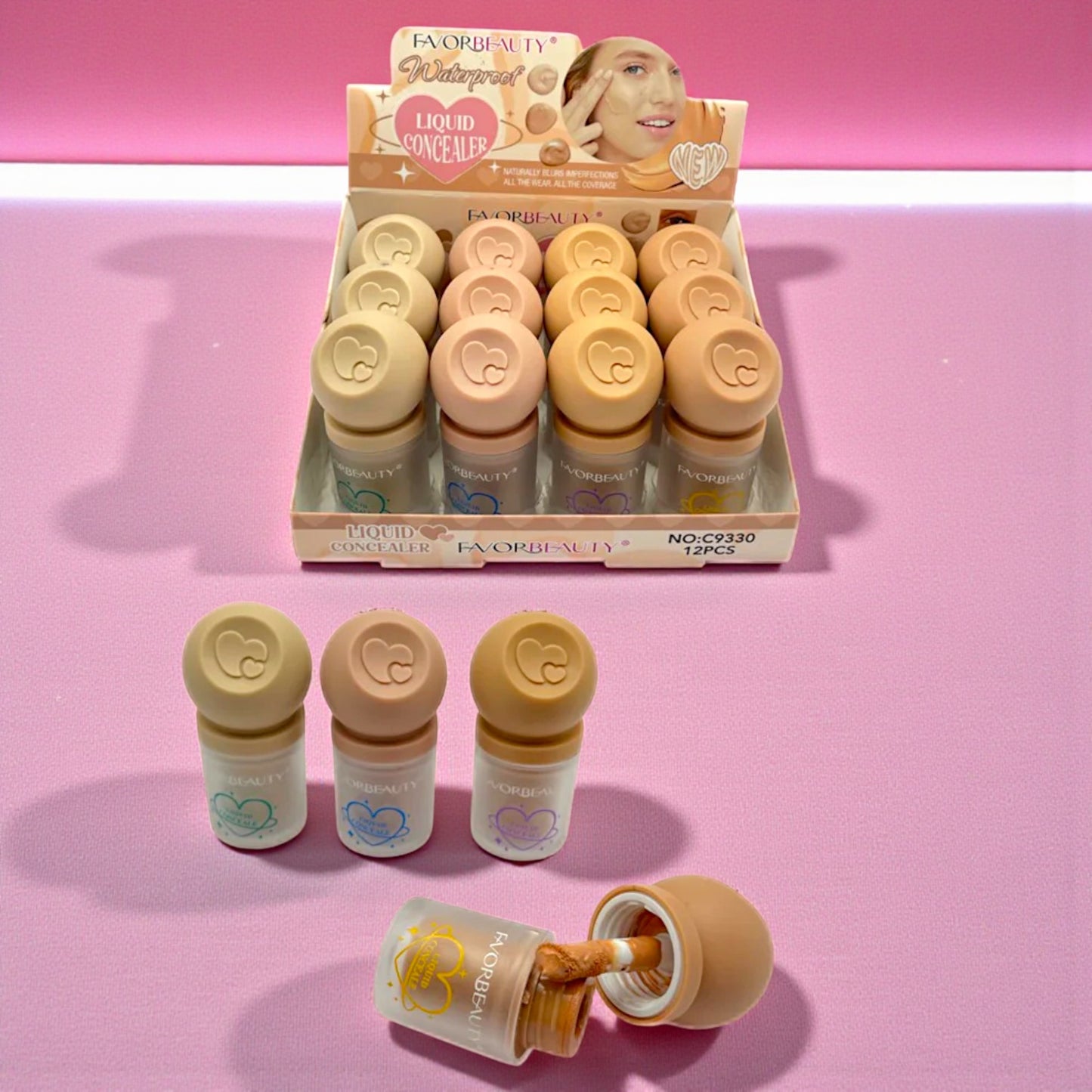 CORRECTOR LIQUIDO CORAZONCITO 12 PZ C9330.