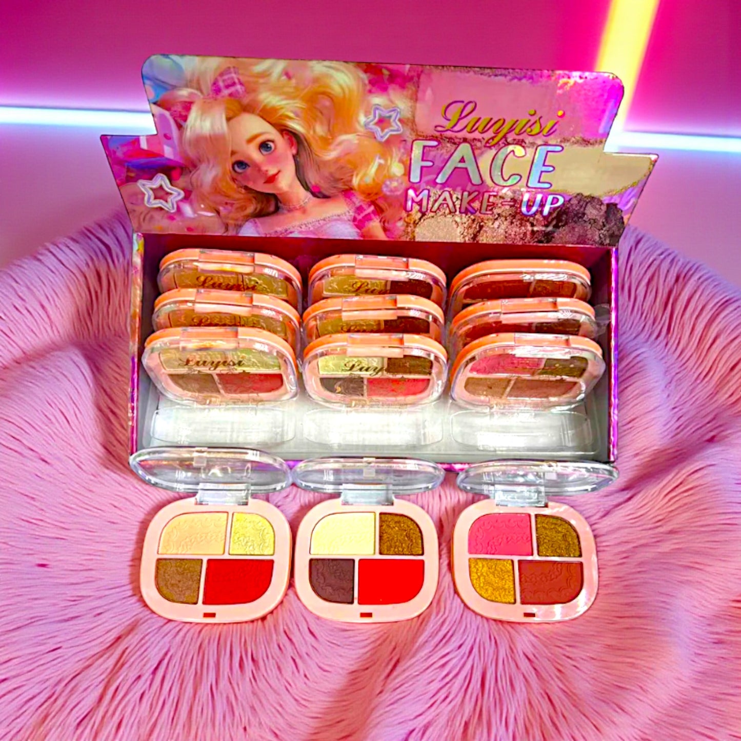 CUARTETO DE SOMBRAS 12 PZ 6823A ¡¡¡¡OFERTA!!!!!