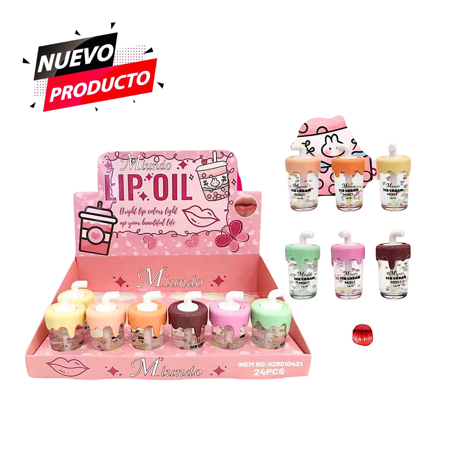 LIP OIL DE HELADITO 24 PCS GZ8010421