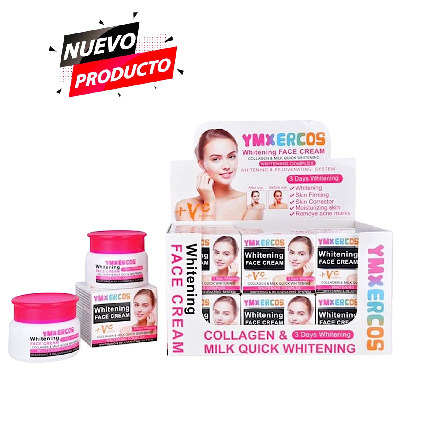 CREMA ACLARANTE CON COLAGENO 1 PC MS5320