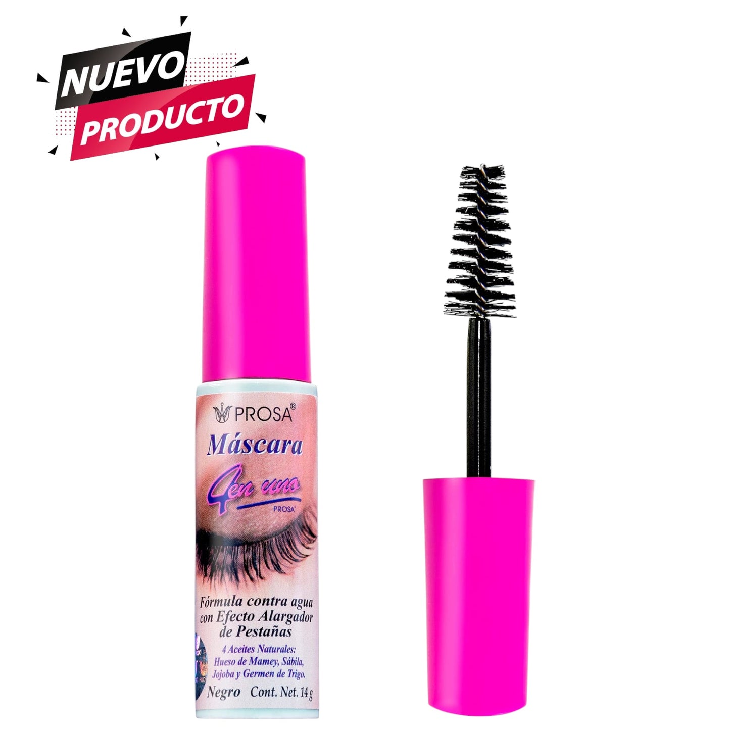 RIMEL PROSA TAPA ROSA CLASICO.
