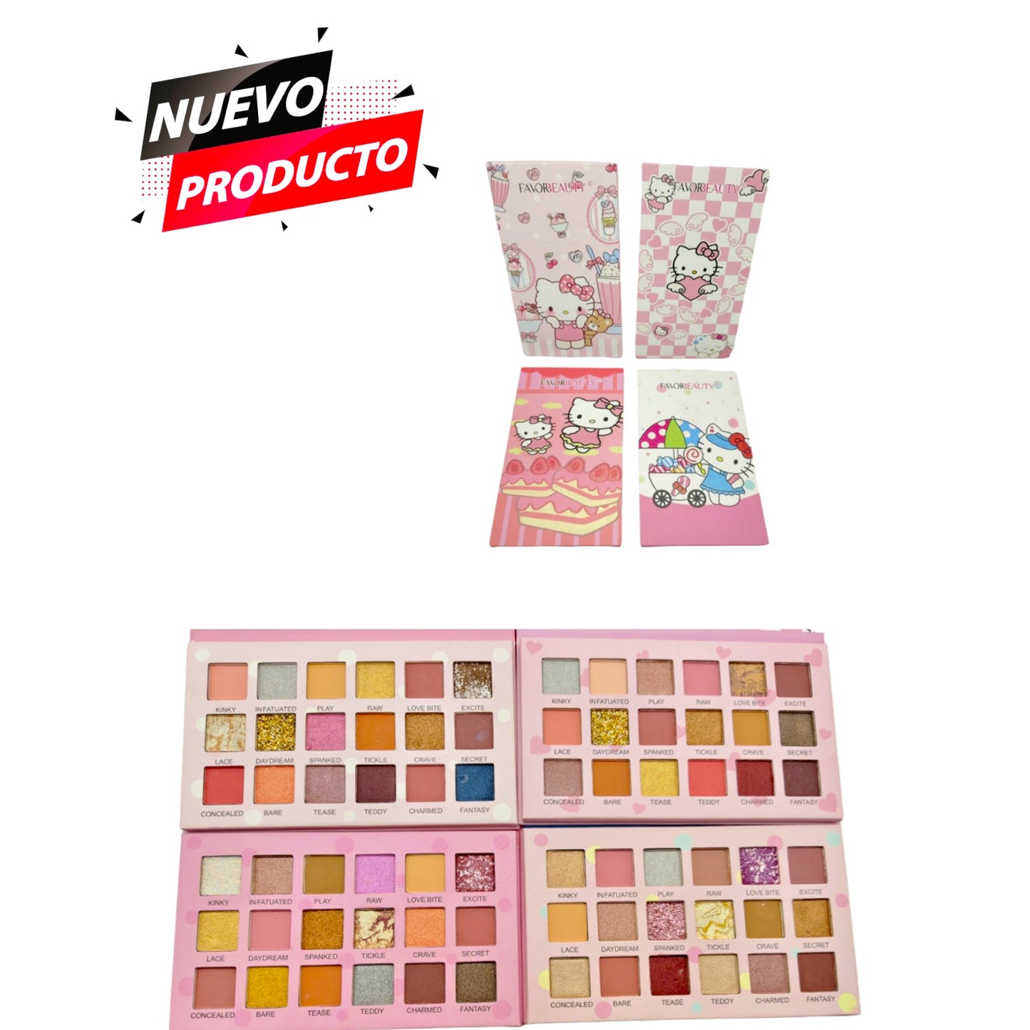 SOMBRA HELLO KITTY SERIE DE 4 PCS ES6410