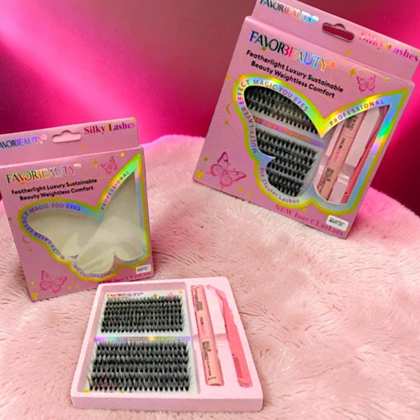 KIT PESTAÑAS MARIPOSA 1 PZ FB1260