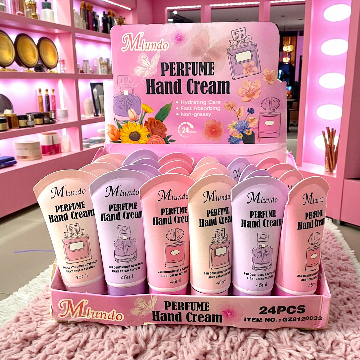 CREMA HIDRATANTE PERFUMADA 24 PZ GZ8120033