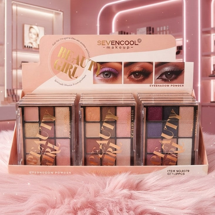 PALETA DE SOMBRAS SEVENCOOL 12 PZ 9379