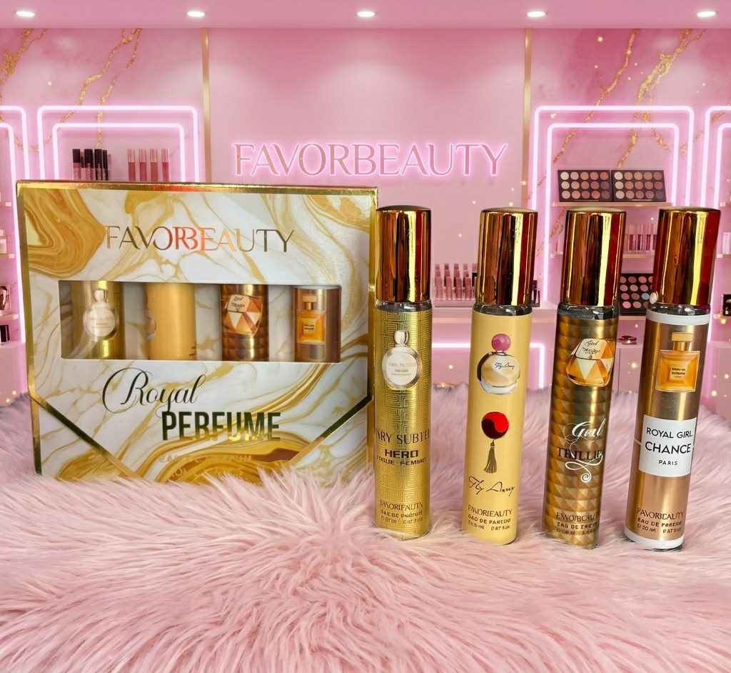 PERFUMITOS GOLD 1 PACK CON 4 PZ B5242