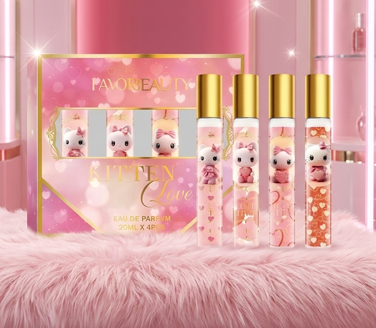PERFUMITOS HELLO KITTY 1 PACK CON 4 PZ B5205