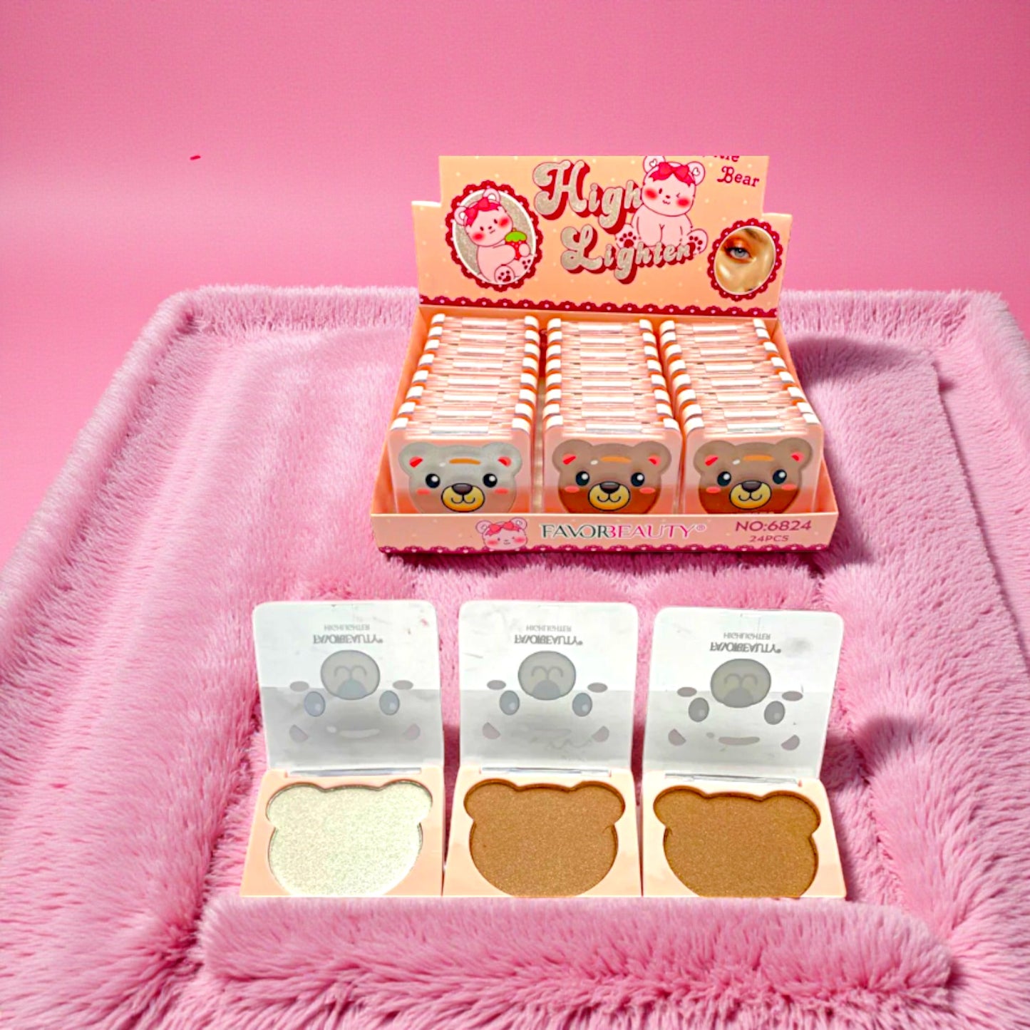 ILUMINADOR COMPACTO OSITOS 24 PZ 6824 ¡¡¡OFERTA!!!!