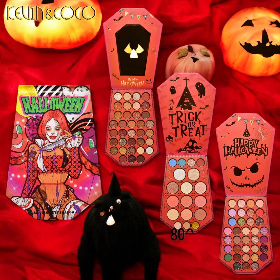 Libro de Sombras Halloween con 3 páginas de sombra KC231262..