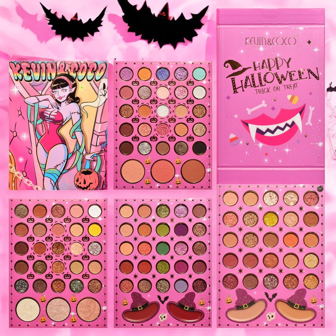 Libro de Sombras Halloween con 4 páginas de sombra KC231354..