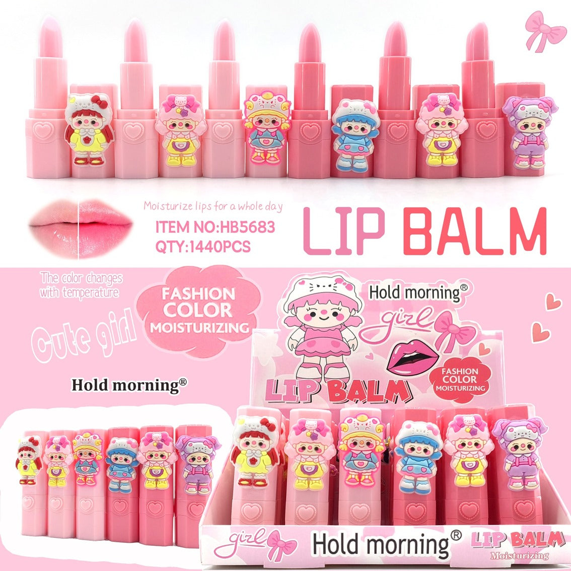 BALSAMO MAGICO MUÑEQUITAS HB5683 24 PCS