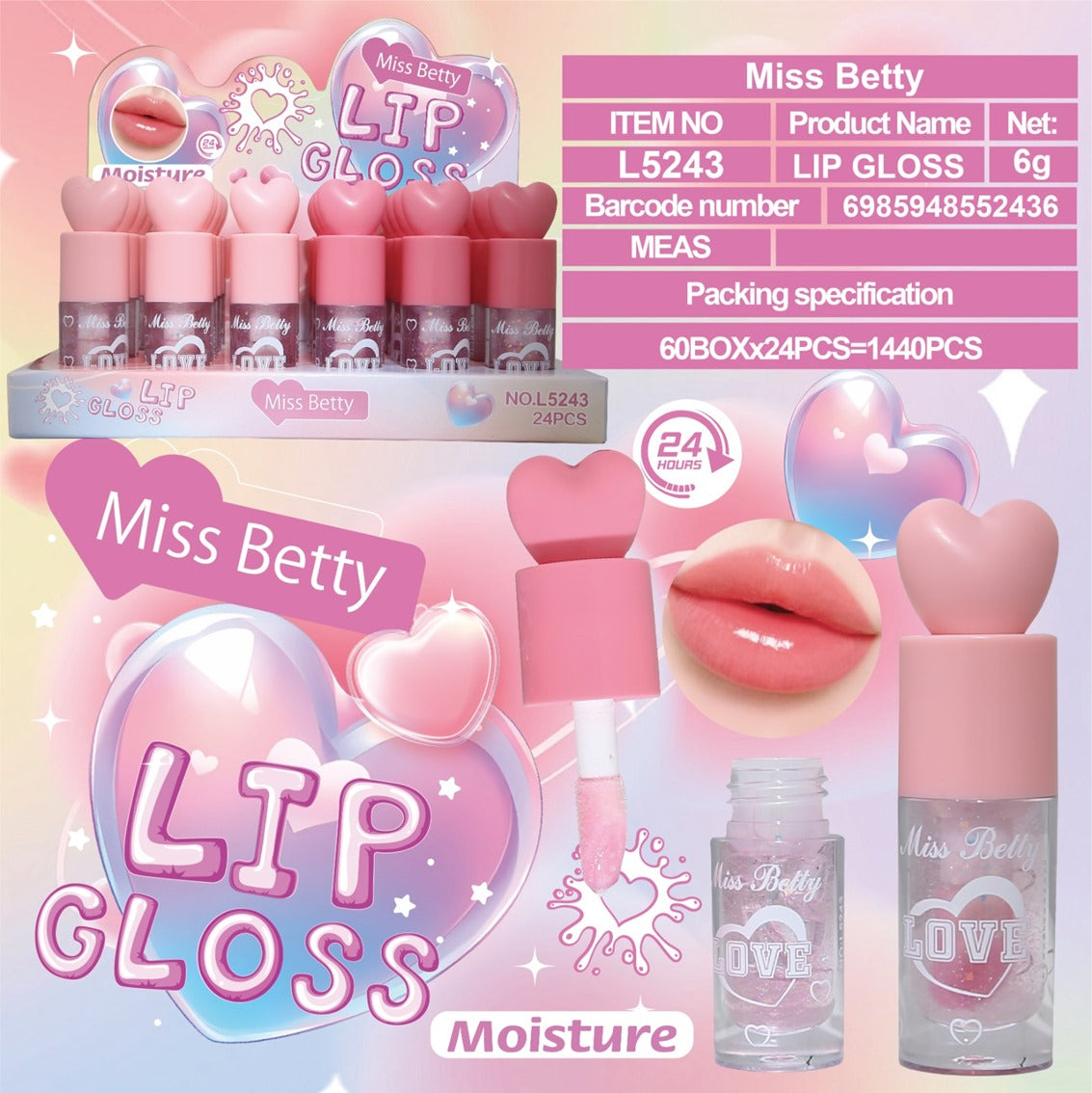 LIP GLOSS CPRAZON 24PZS L5243