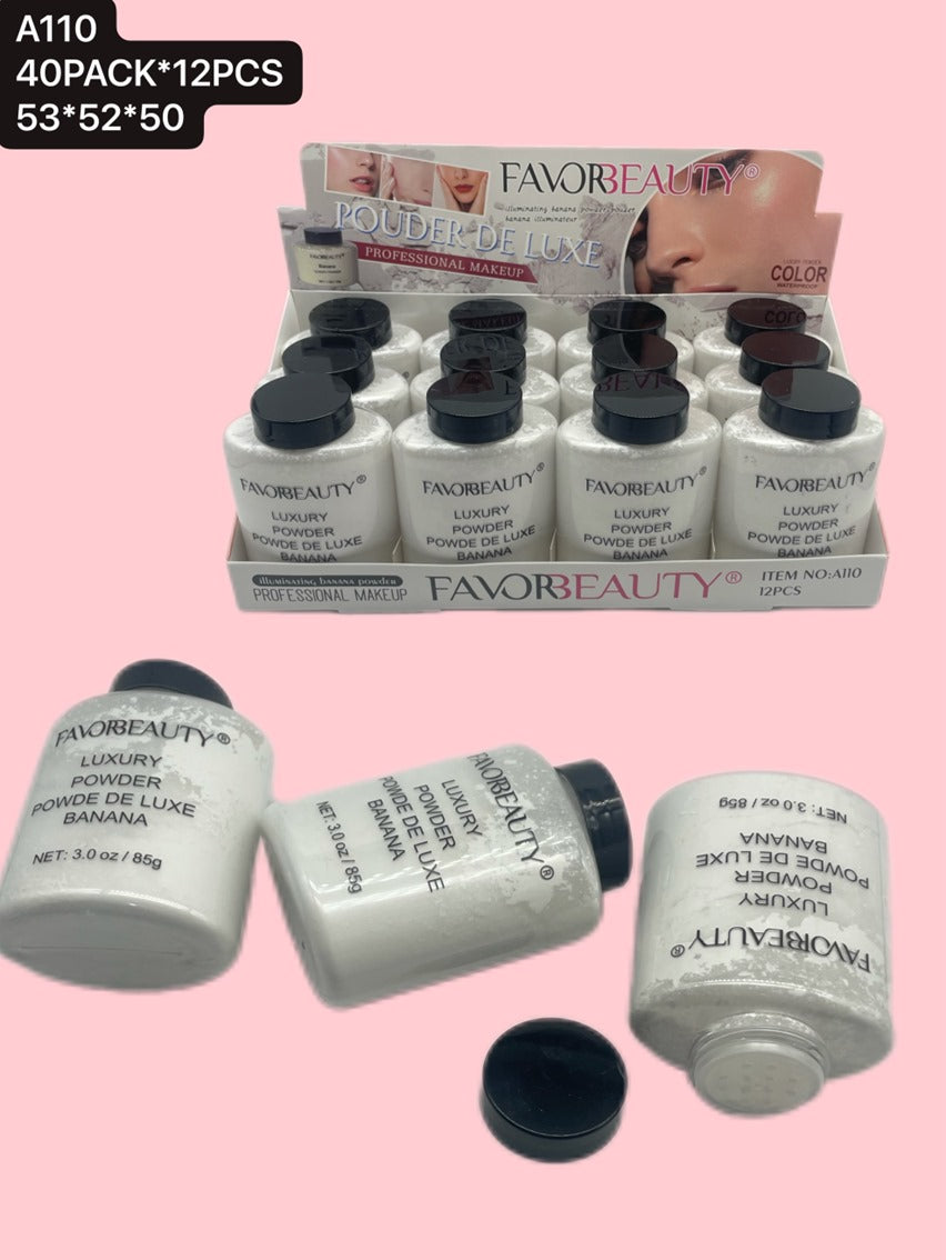 POLVO TRASLUCIDO BLANCO 12 PCS A110