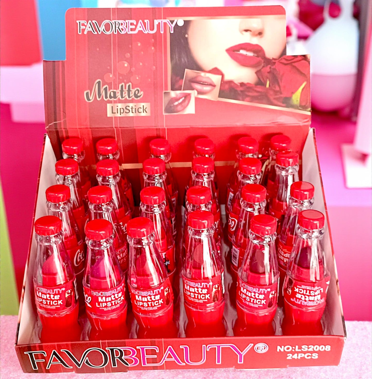 LABIAL COCA COLA 24PZS LS2008