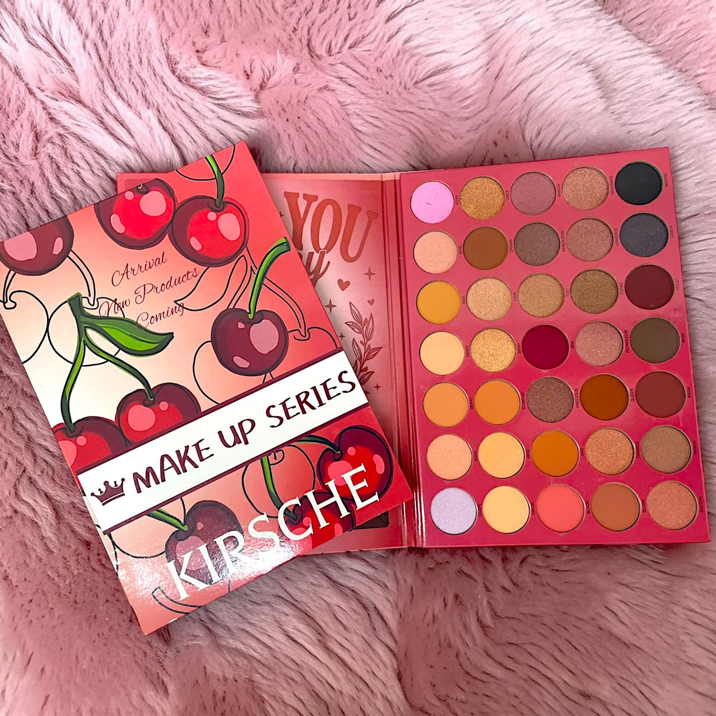 PALETA DE SOMBRAS CERECITAS 1 PZ K1036