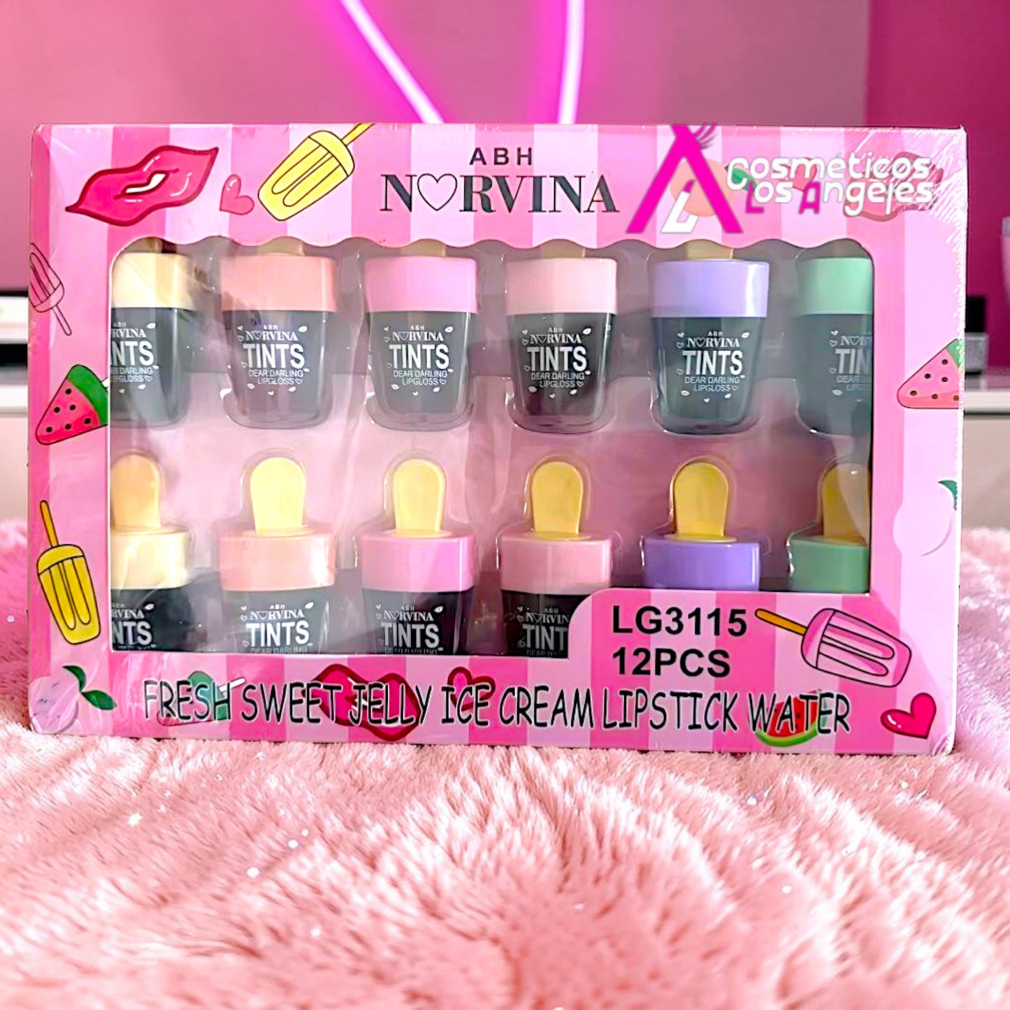 TINTAS PALETITA NORVINA 12 PZ LG3115.
