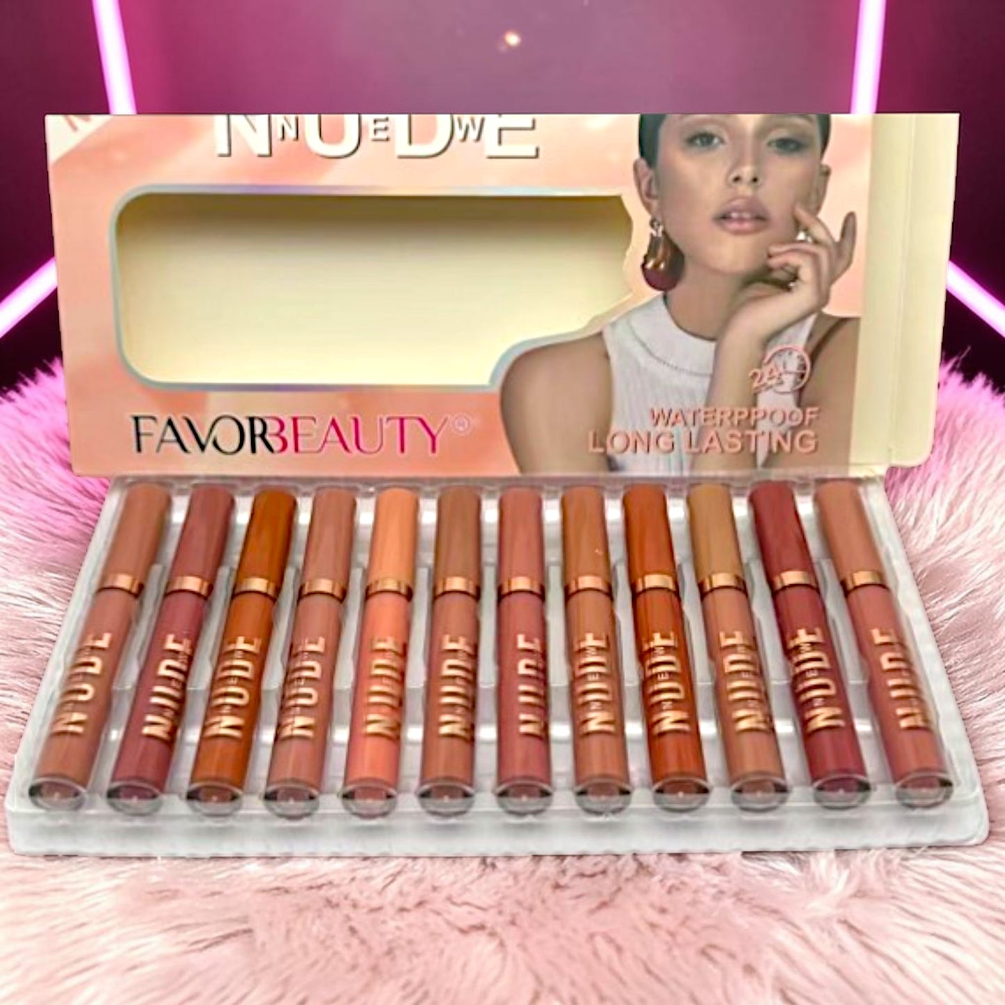 LABIAL LIQUIDO NUDE 12 PZ LG3313