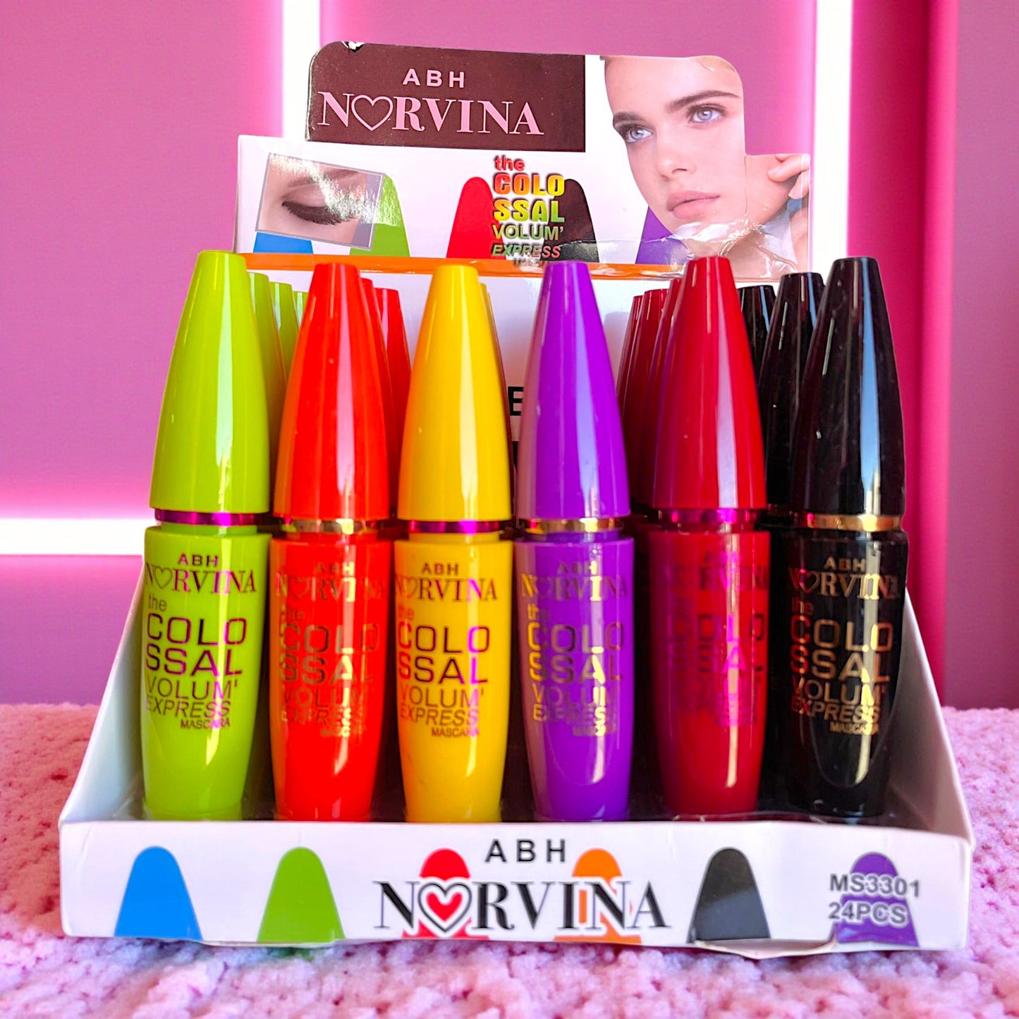 MASCARA DE PESTAÑAS COLOSSAL 24 PZ MS3301.