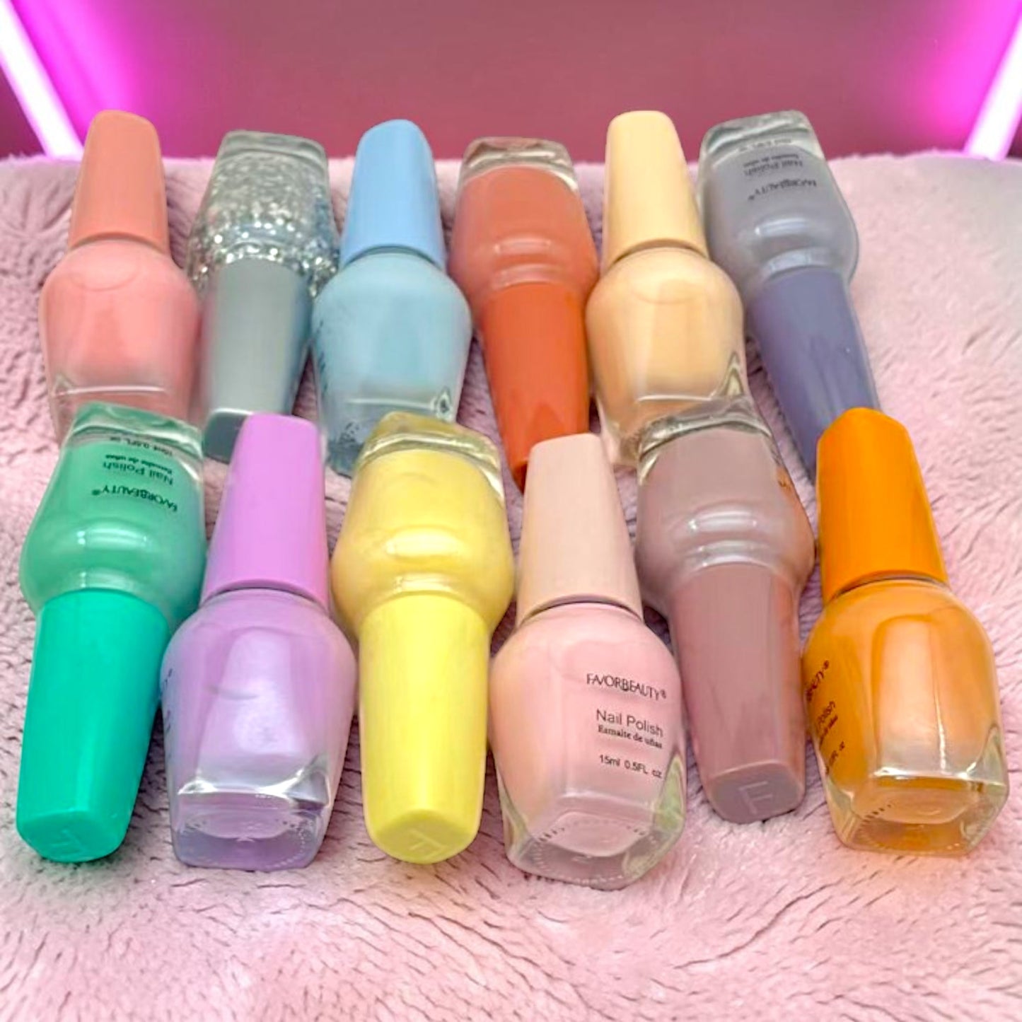 ESMALTE DE UÑAS 12 PZ NP8110