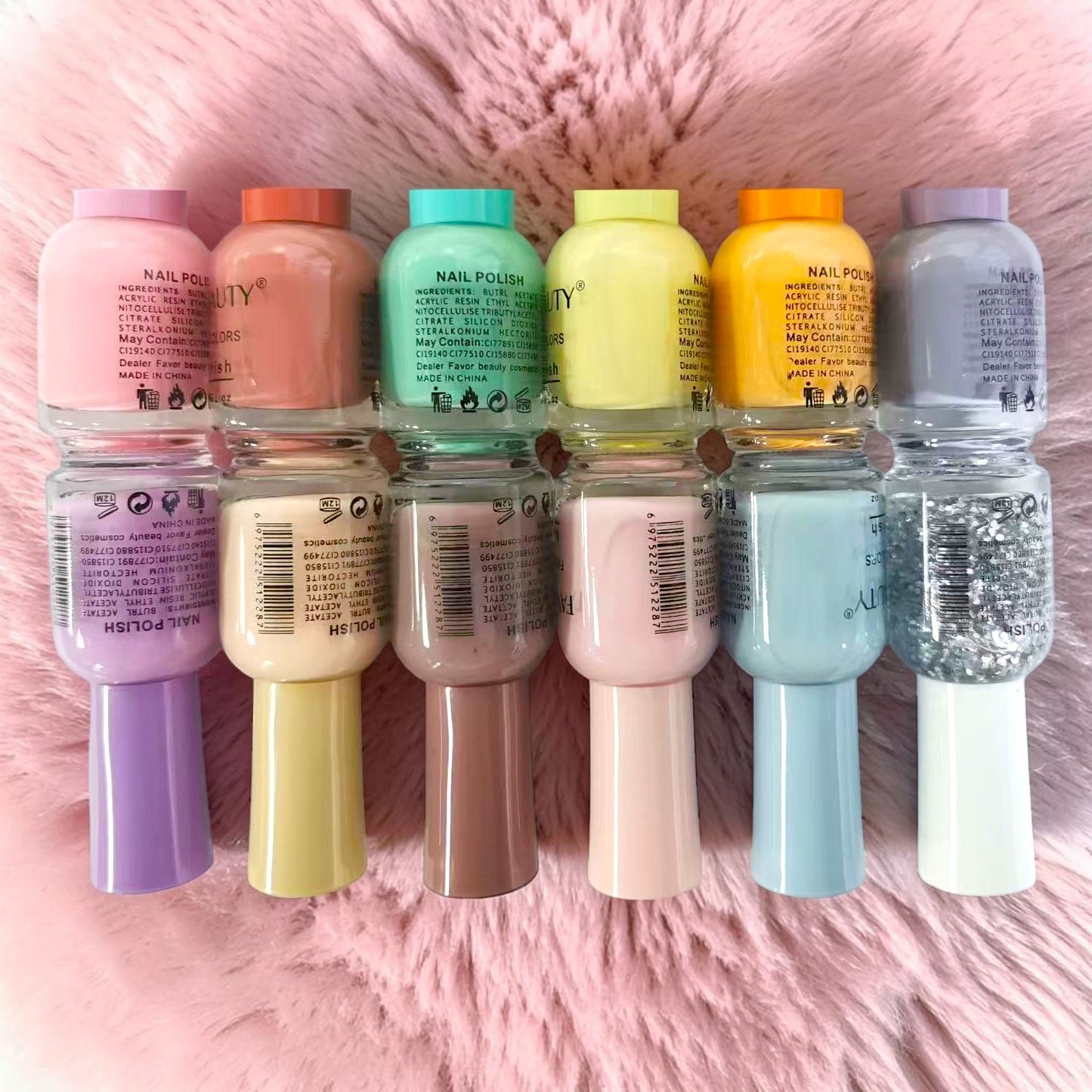 ESMALTE DE UÑAS COLORES NEU 12 PZ NP8190