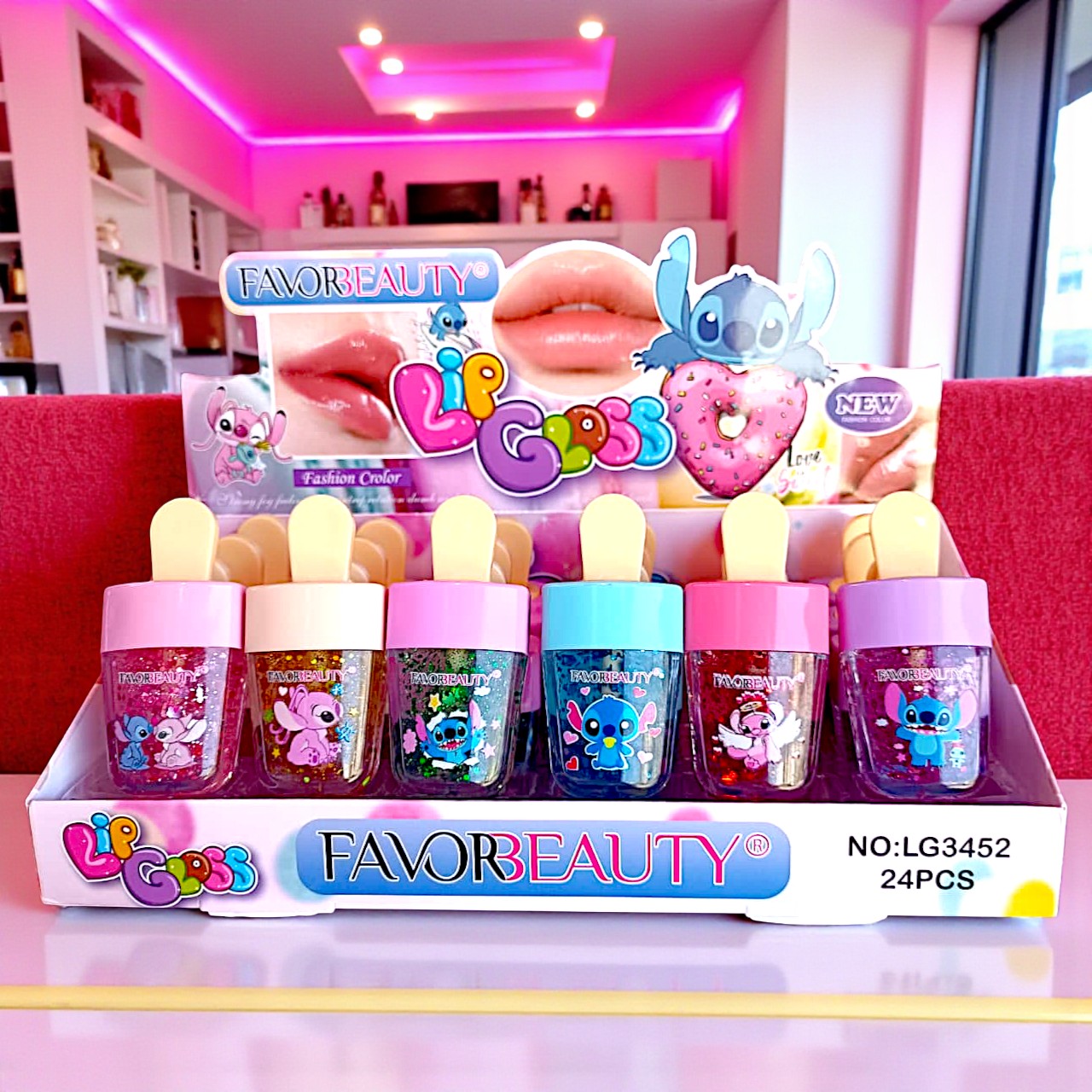 GLOSS PALETITA STICH CAJA CON 24 PZ LG3452