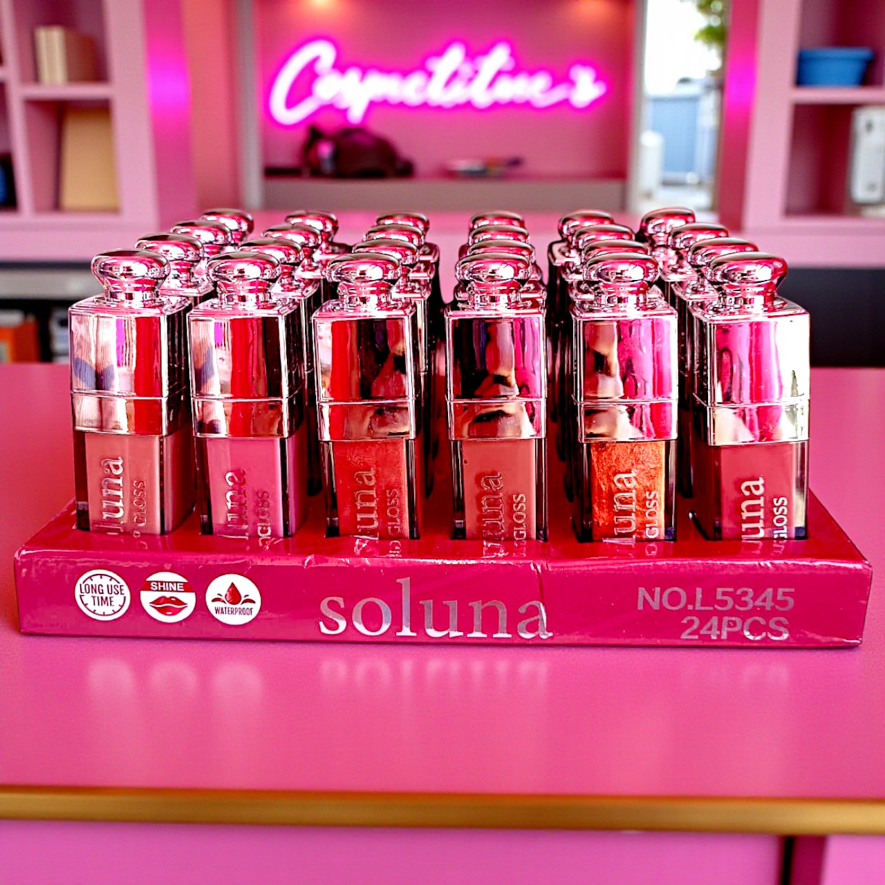 LIP GLOSS TIPO DIOR 24PZS L5345