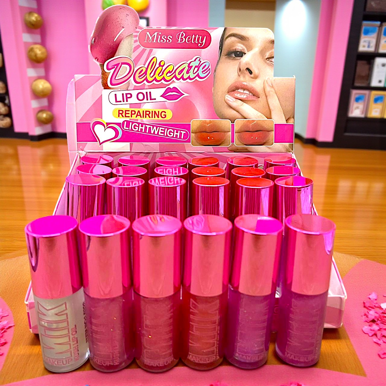 LIP OIL GLOSS MILK 24PZS L5328