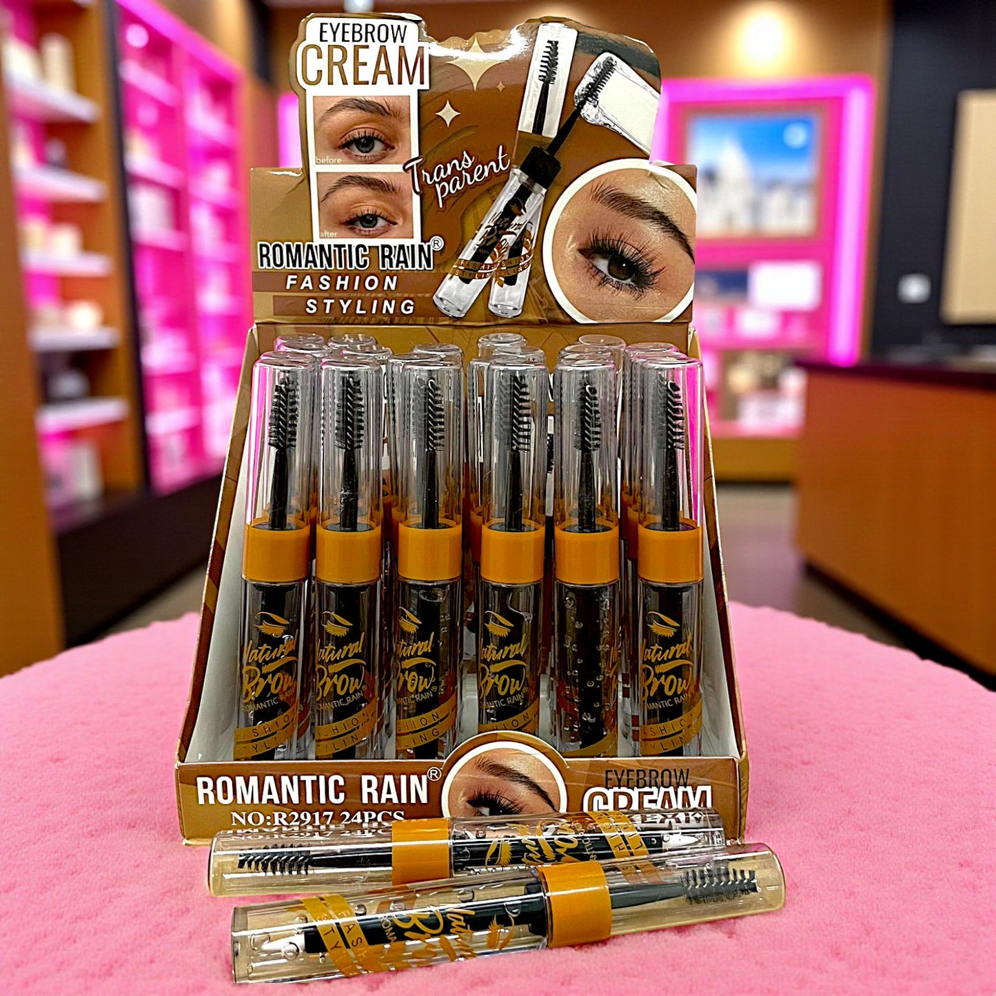 RIMEL CEJAS TRANSPARENTE 24PZS R2917