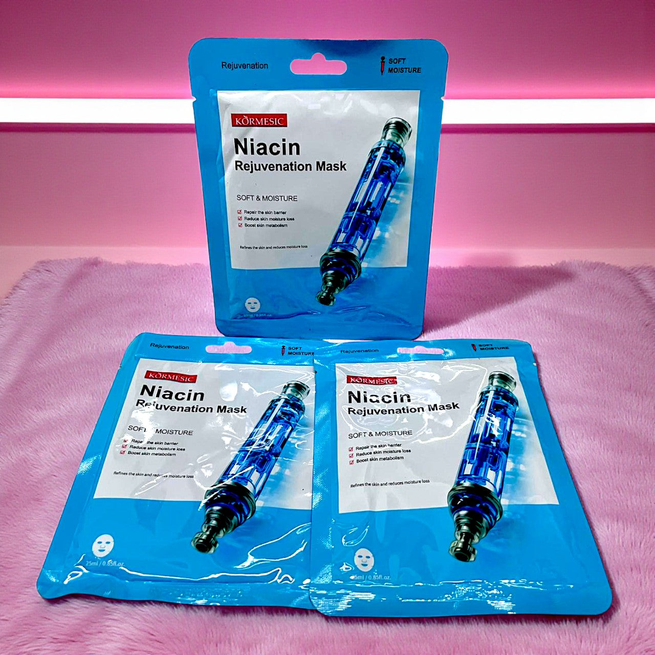 MASCARILLA CON NIACINA 12PZS KMC32669