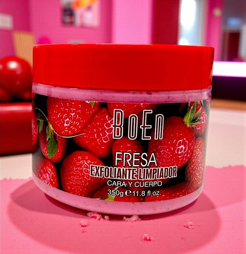 CREMA EXFOLIANTE FRESA CARA Y CUERPO 1PZ PH-88