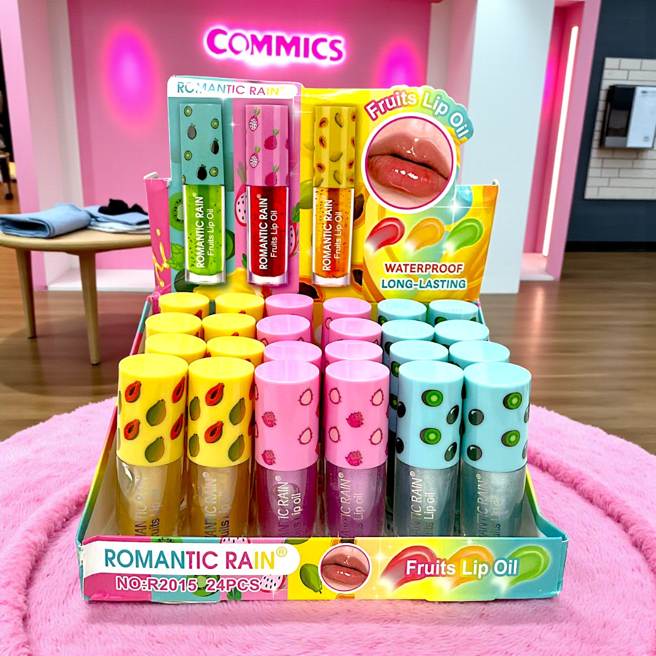 GLOSS SATINADO FRUTAS 24PZS R2015