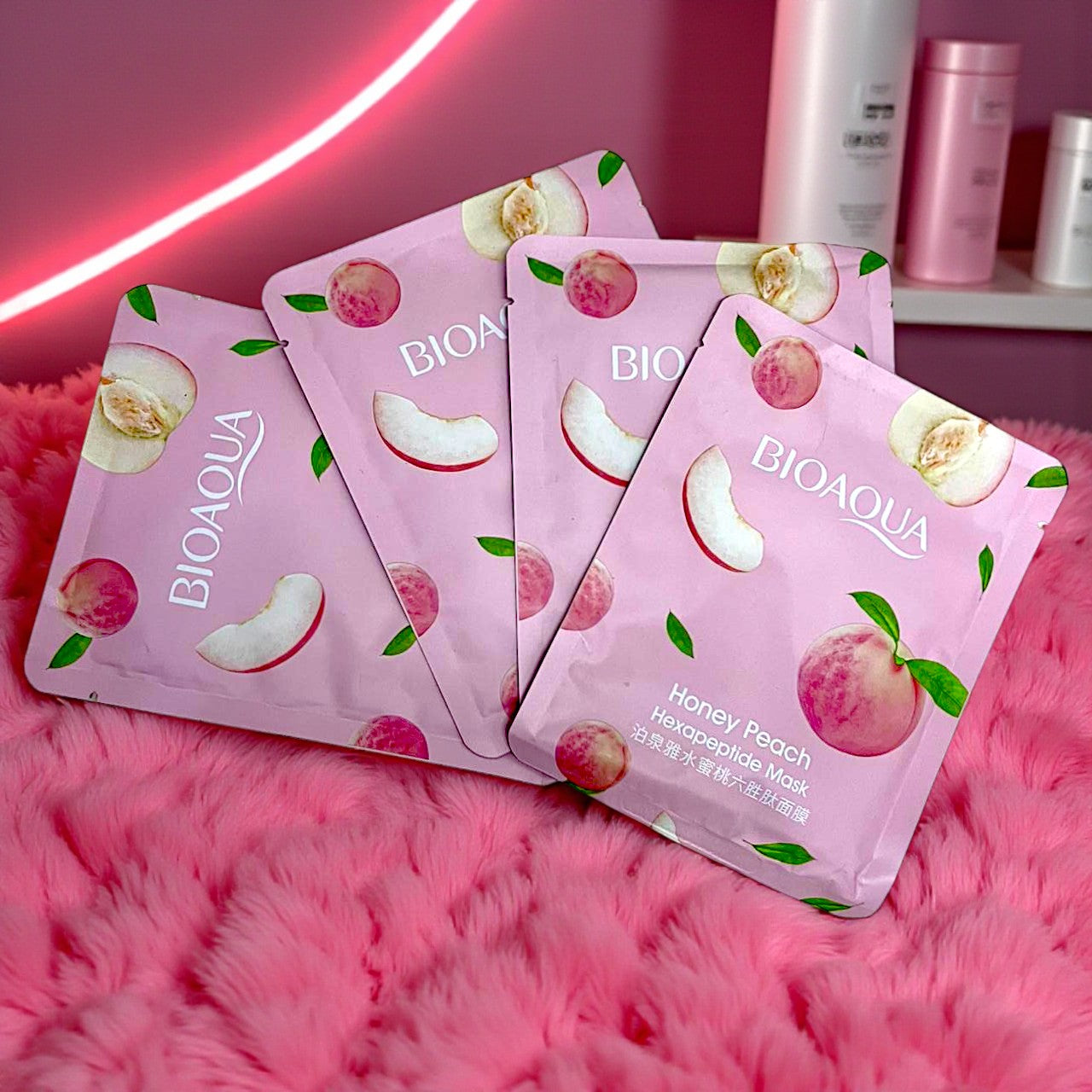 MASCARILLA DURAZNO 12PZS BQY87549