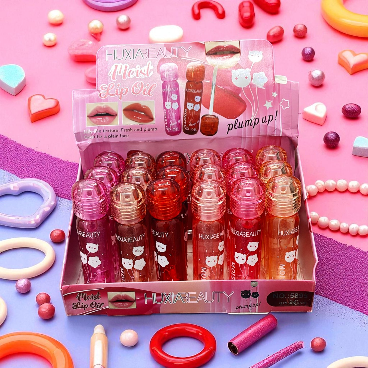 LIP OIL BRILLO SUPER BONITO 24 PCS 5895