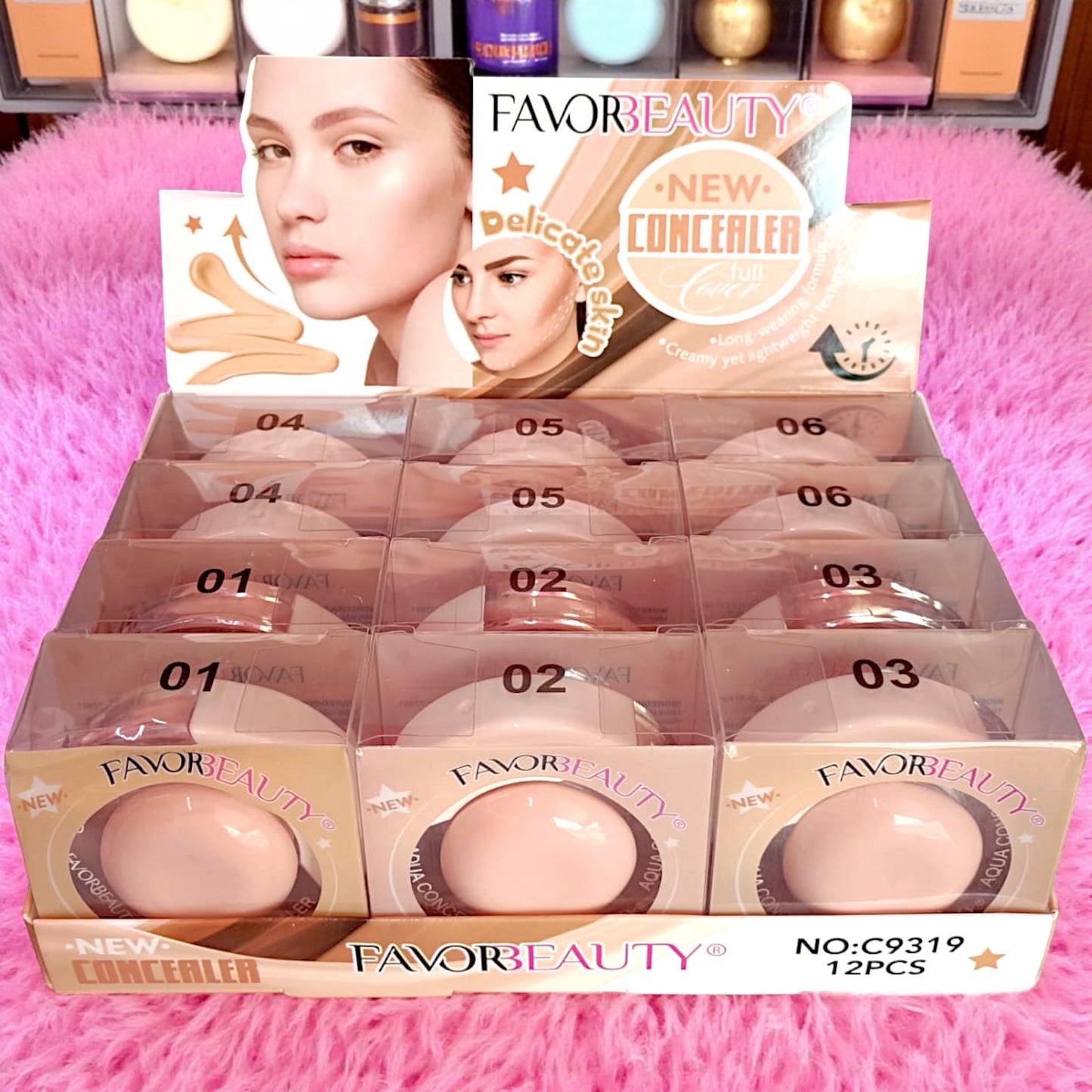 CORRECTOR EN CREMA 12PZS C9319