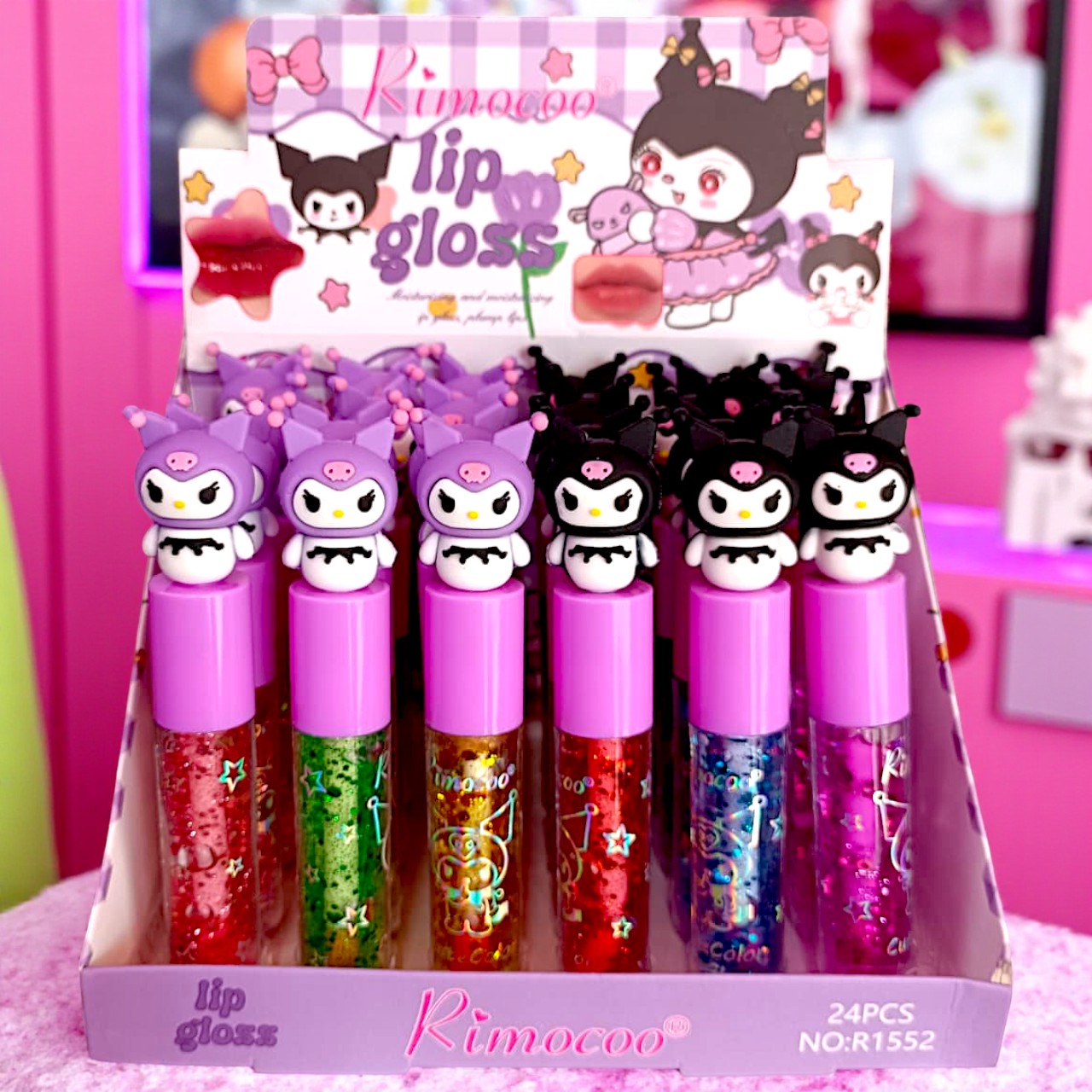 GLOSS MAGICO DE KUROMY 24 PCS R1552