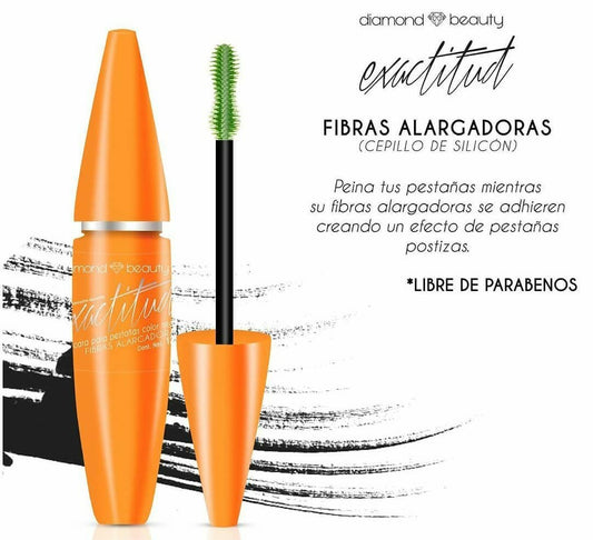 Rimel Exactitud Naranja con Fibras Alargadoras.