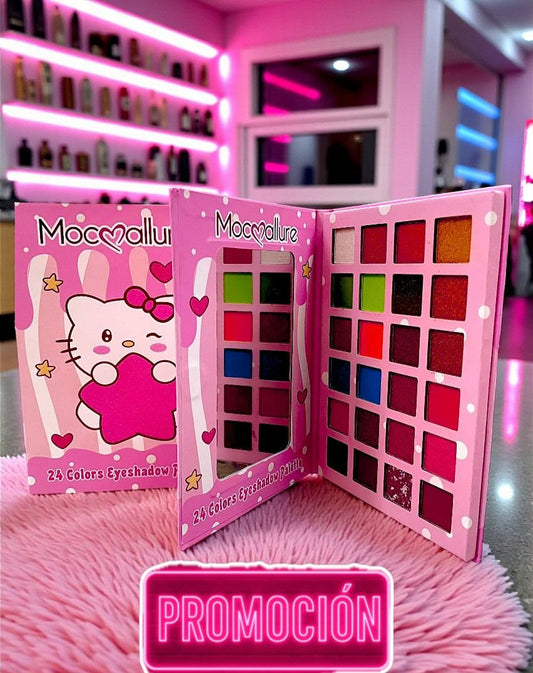 PALETA DE SOMBRAS HELLO KITTY 1 PZ 020.