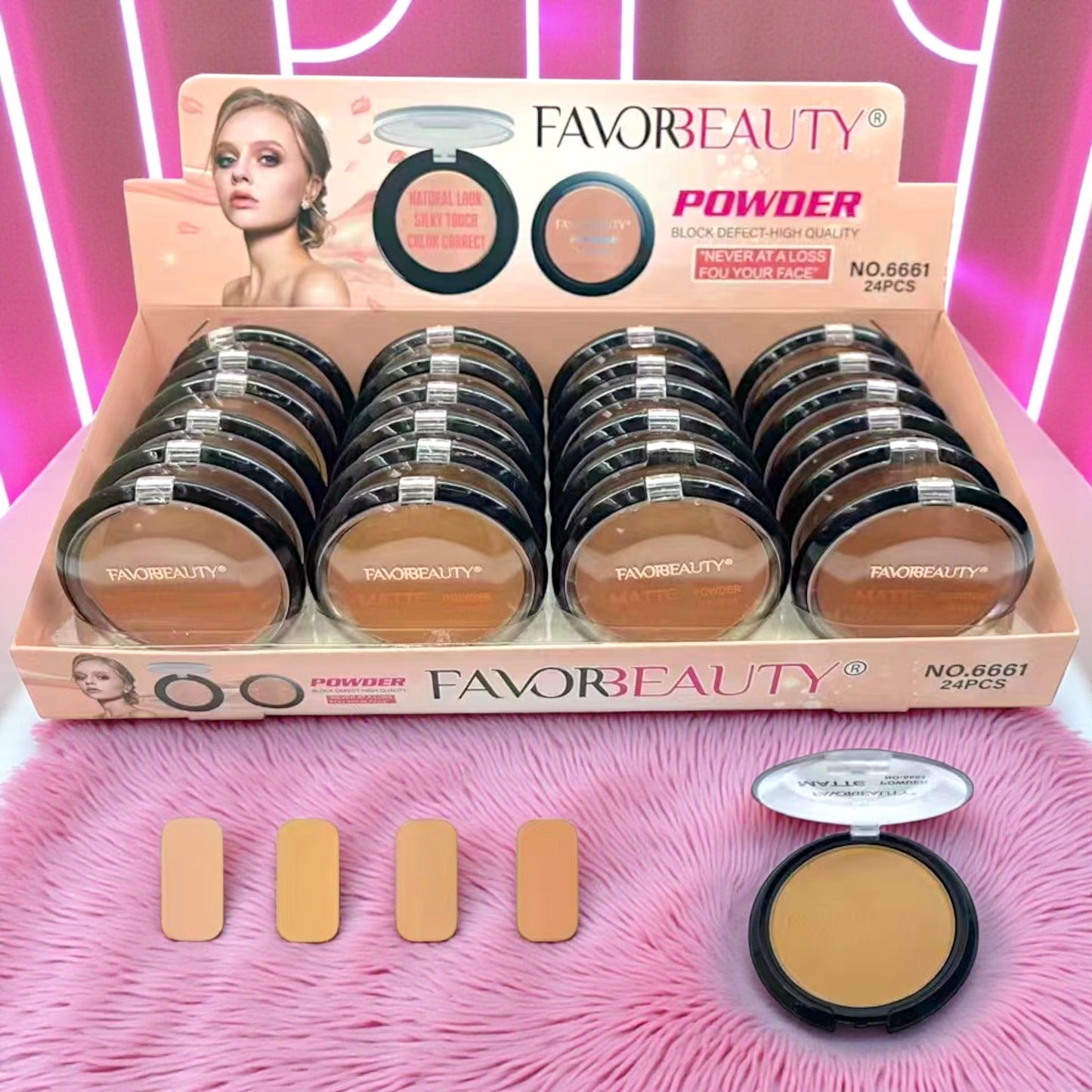 POLVO COMPACTO 24 PZ 6661.