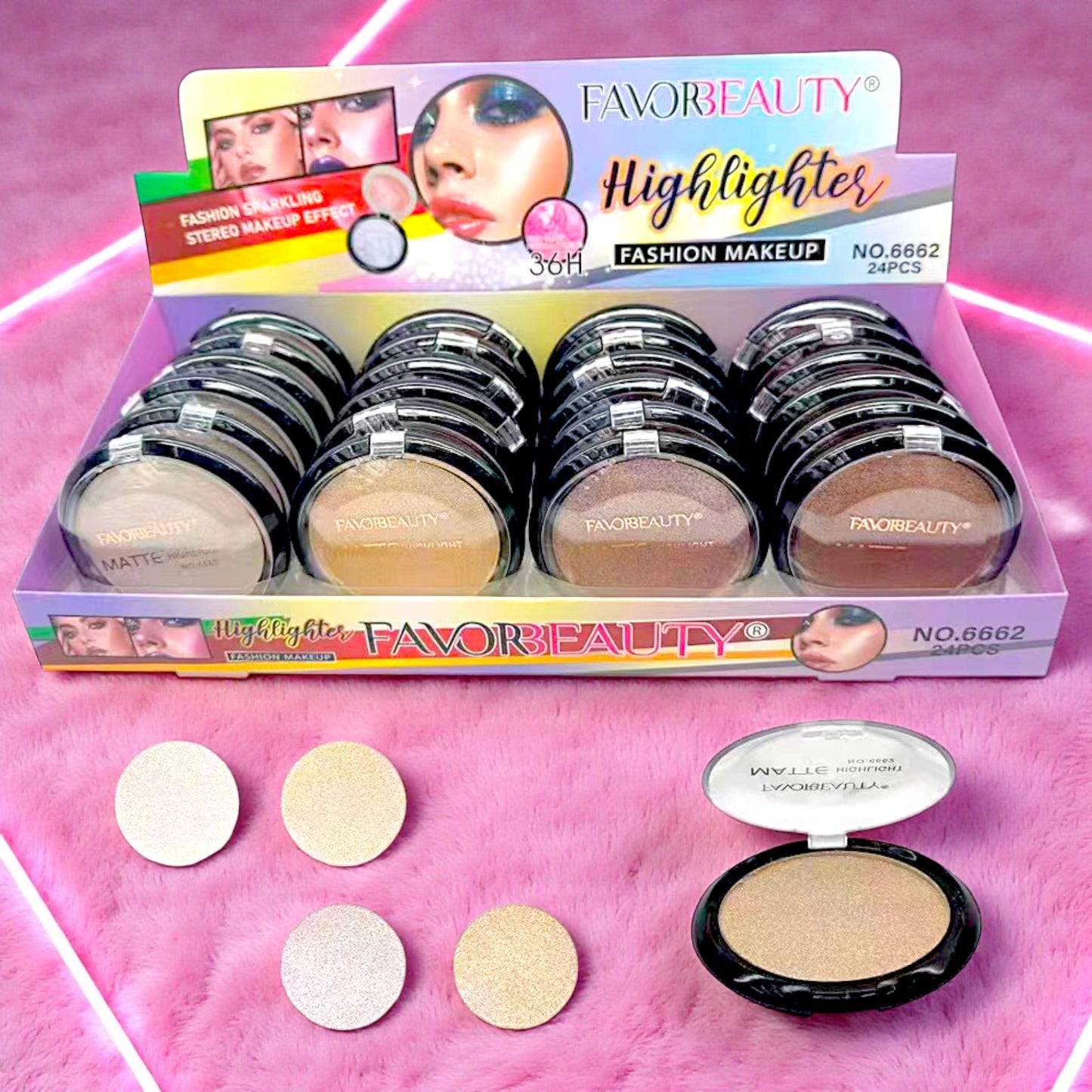 ILUMINADOR COMPACTO 24 PZ 6662.