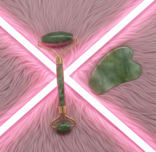 COMBO RODILLO DE JADE Y GUASHA 1 PZ CRJYG