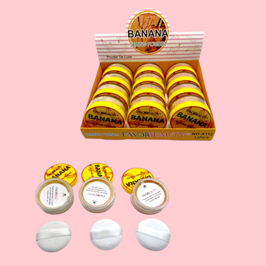 POLVO BANANA CAJA CON 12 PZ A112