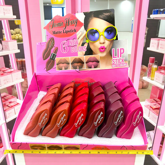LABIAL EN BARRA 6 COLORES DIF 24 PZ A2130