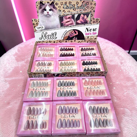 UÑAS POSTIZAS PRESS-ON 12 PZ B5