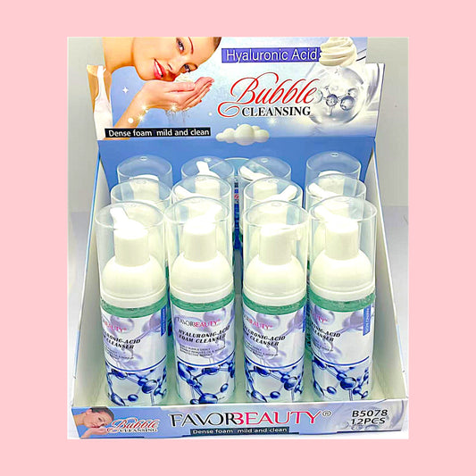 LIMPIADOR FACIAL ACIDO HIALURONICO CAJA CON 12 PZ B5078