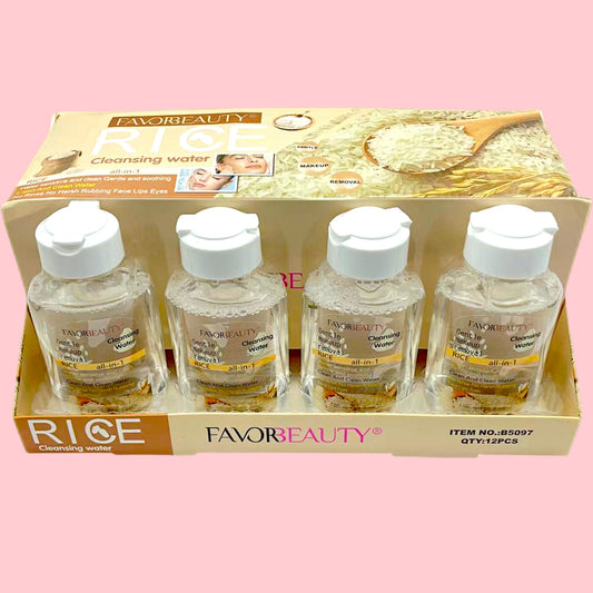 DESMAQUILLANTE DE ARROZ CAJA CON 12 PZ B5097