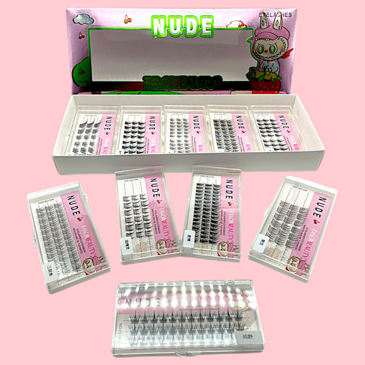 PESTAÑAS DE GRUPO LABUBU 10PZS FB1251