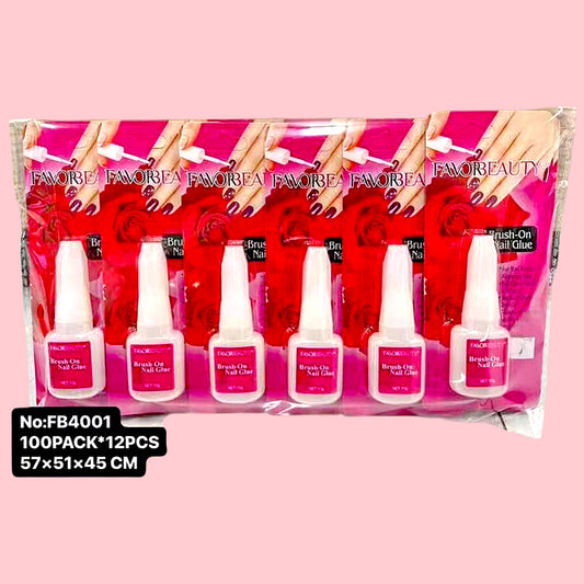 PEGAMENTO EN BROCHA PARA UÑAS FB4001