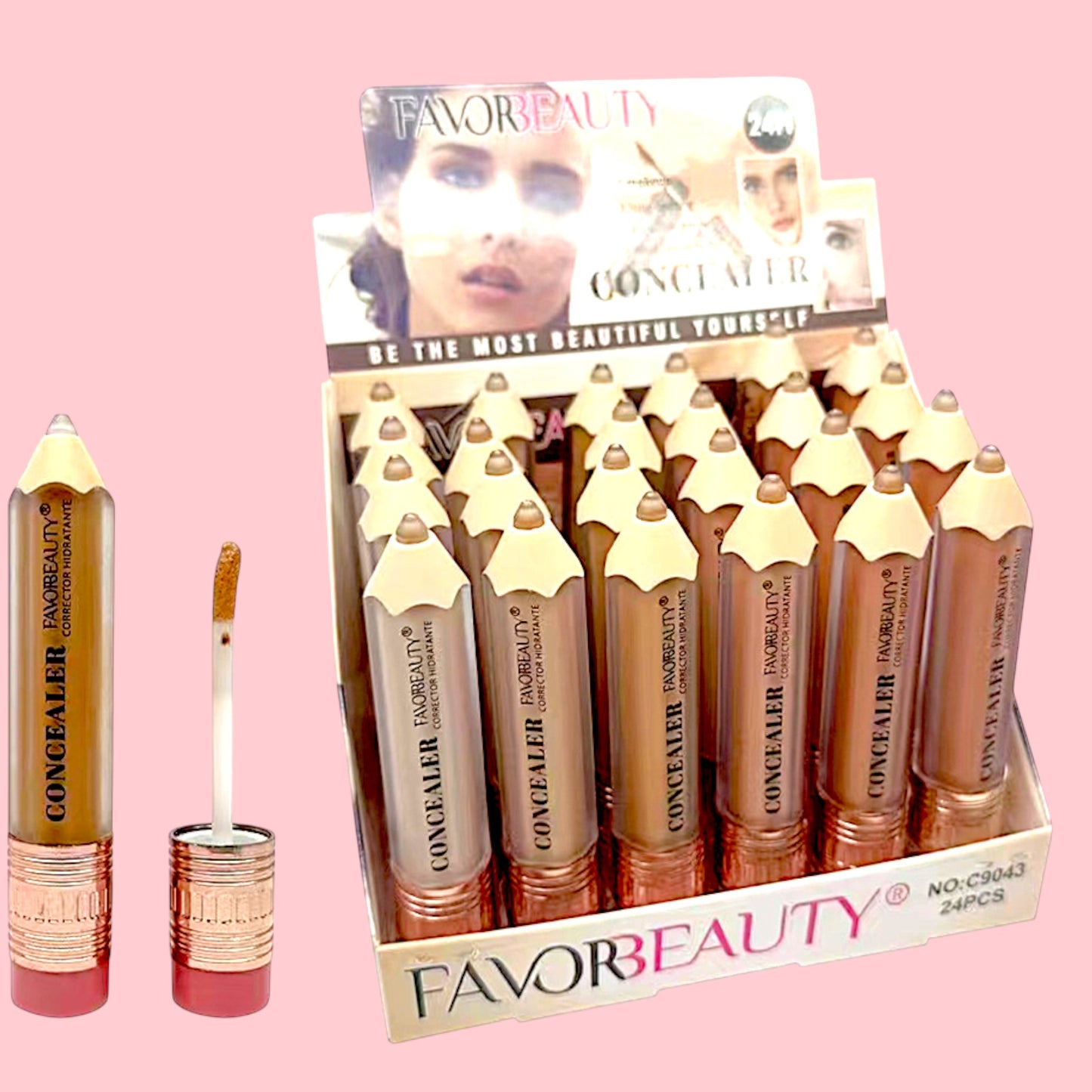 CORRECTOR LIQUIDO LAPIZ 24PZS C9043